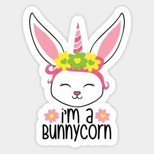 I`m a bunnycorn Sticker